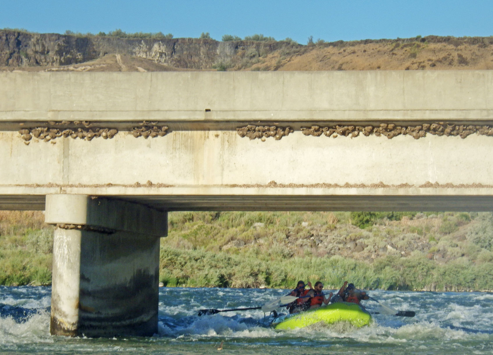 Rafting the Hagerman stretch